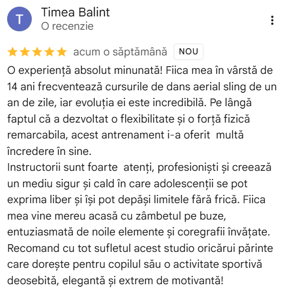 Recenzie de la un părinte